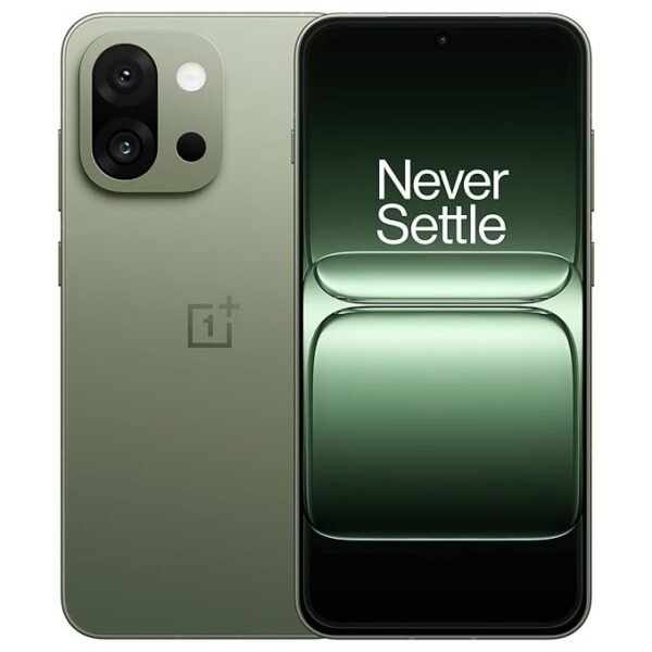 OnePlus 13s | Snapdragon 8 Elite | Best Battery Life Ever on a Compact Phone | Studio-Grade Detail with Triple AF Cameras | Lifetime Display Warranty | 12GB+256GB | Green Silk
