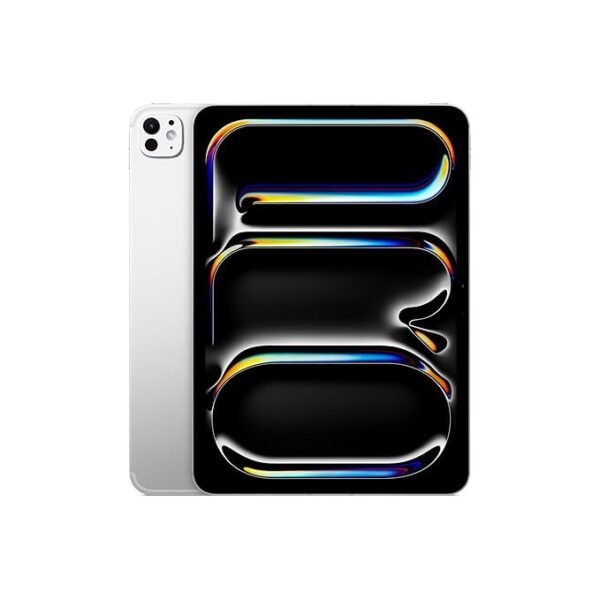 Apple iPad Pro [11″] (M5): Ultra Retina XDR Display, [256GB], 12MP Front Camera / 12MP Back Camera, Wi-Fi 7 with Apple N1 + 5G Cellular, Face ID, All-Day Battery Life — Silver