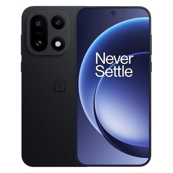 OnePlus 15 | 16GB+512GB | Infinite Black | India's First Snapdragon® 8 Elite Gen 5 | 7300mAh Battery | Personalised AI | Game-Changing 165Hz Display | Triple 50MP Camera with 4K 120fps Dolby Vision